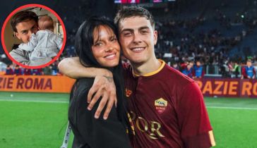 Paulo Dybala y Oriana Sabatini