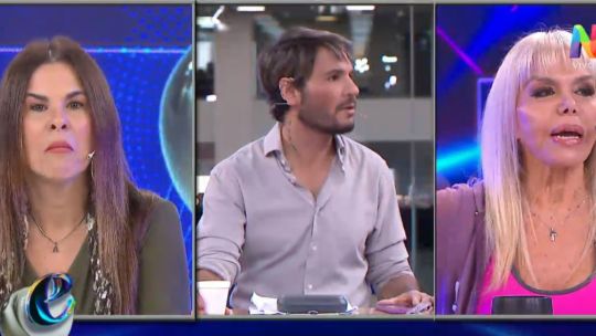 Andrea Bisso, Tomás Dente y Adriana Aguirre