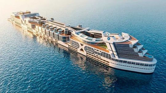 "Freedom Ship": los detalles de la mega ciudad flotante de 12.000 millones de libras que albergará a 80.000 personas