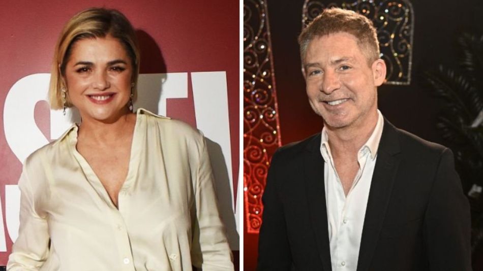 Araceli González y Adrián Suar