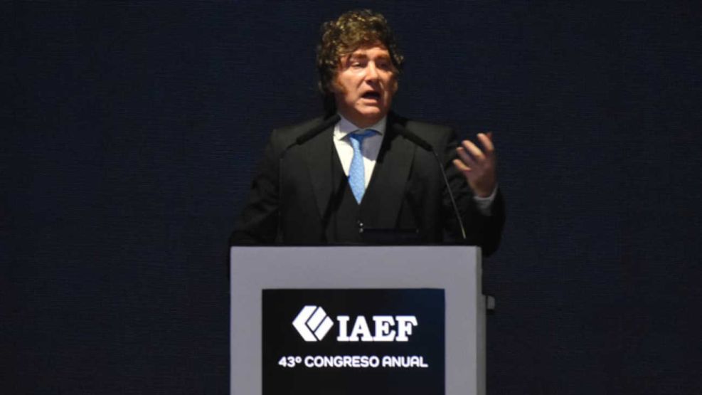 Javier Milei en IAEF 02062026