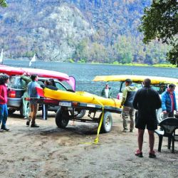 Luego de 30 años, en el Parque Nacional Los Alerces, Chubut, se volvió a vivir la tradicional travesía en kayaks y canoas por aguas abiertas con fines recreativos, turísticos y comunitarios.