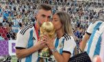 Así es el "santuario" deco de Caro Calvagni para la réplica de la Copa del Mundo