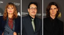 Dolores Fonzi, Fernán Miras y Angelo Mutti Spinetta en los Premios Sur 2026