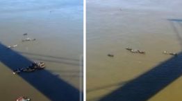 piquete en el río paraná