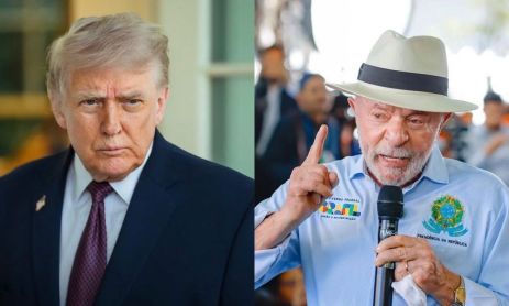 trump y lula da silva 
