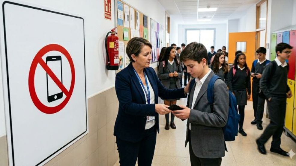 Avanza en Córdoba una iniciativa para prohibir el uso de celulares en escuelas municipales.