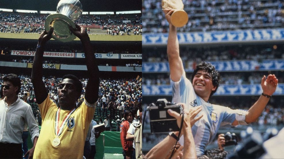El Estadio Azteca y el hilo conductor que unió a Pelé con Maradona