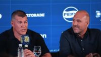 Jorge Almirón y Gonzalo Belloso