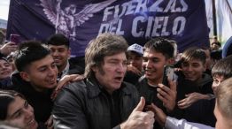 Milei con las Fuerzas del Cielo