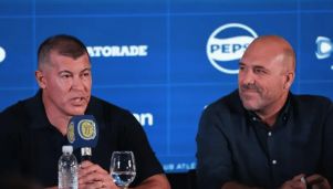 Jorge Almirón y Gonzalo Belloso