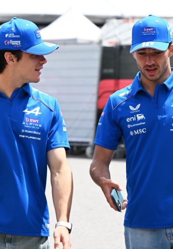 Colapinto y Gasly en Mónaco
