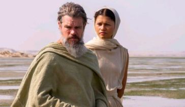 Matt Damon y Zendaya en La Odisea de Christopher Nolan