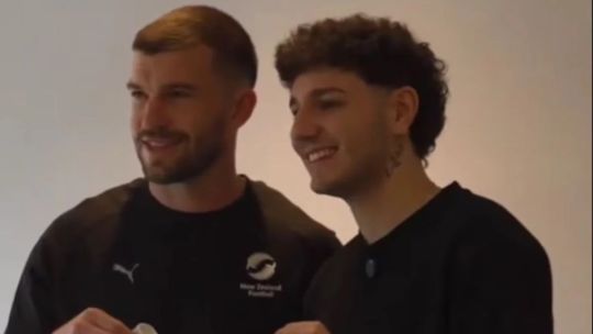 Thanks millions! New Zealand footballer meets Argentine influencer behind viral fame