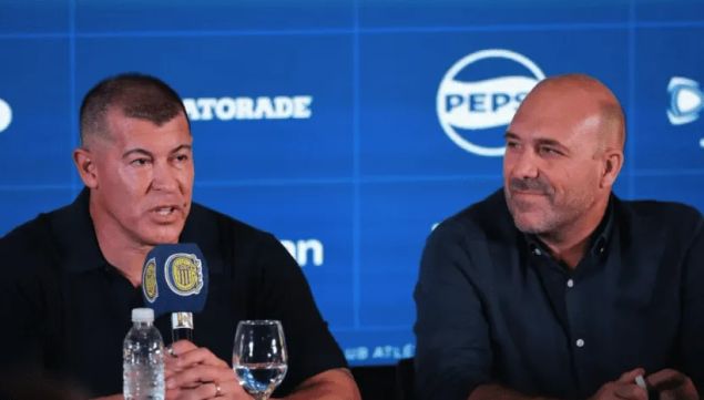 Jorge Almirón y Gonzalo Belloso