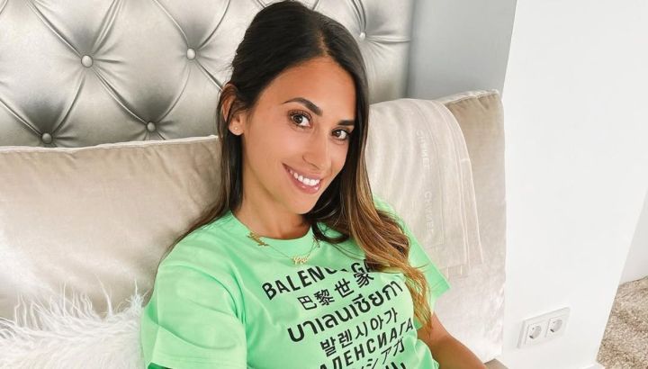 Antonela Roccuzzo deslumbró en su faceta como modelo en una nueva producción de fotos