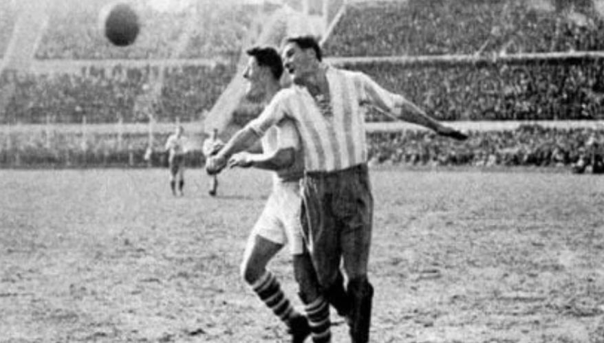 Argentina vs. Uruguay, en la final del Mundial 1930 