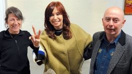 Indio Solari y Cristina Kirchner