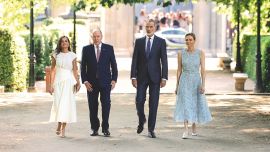 Histórico encuentro entre los Reyes de España y los Príncipes de Mónaco