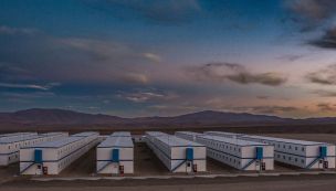 Modelo de casas modulares - mina Vicuña