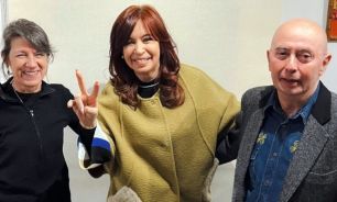 Indio Solari y Cristina Kirchner
