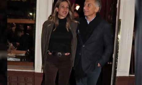 Mauricio Macri y Lola Teuly