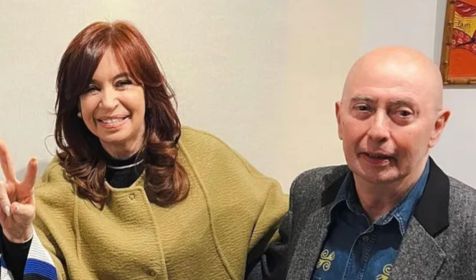 Cristina Kirchner y el Indio Solari