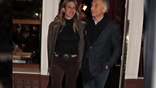 Macri blanqueó a Lola Teuly en una cena de Gaby Álvarez en Don Julio