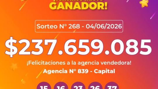 Un nuevo millonario en Corrientes: un apostador capitalino ganó más de $237 millones en la Poceada