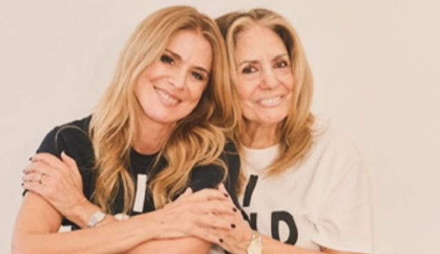 Flavia Palmiero y su mamá, Yuli