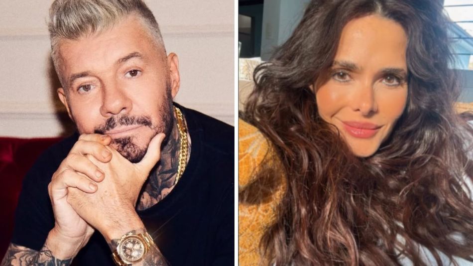 Marcelo Tinelli y Rossana Almeyda