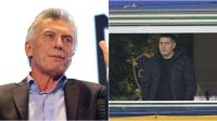 Mauricio Macri y Juan Román Riquelme