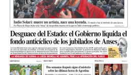 La tapa del Diario PERFIL del sábado 6 de junio de 2026