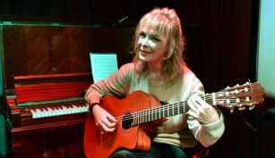 Guillermina Gordon en el Bar La Poesía