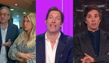 Wanda Nara en Triángulo Amoroso, Iván de Pineda en Pasapalabra y Robertito Funes Ugarte en Gran Hermano La Noche de los Ex