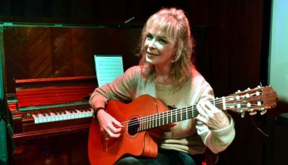 Guillermina Gordon en el Bar La Poesía