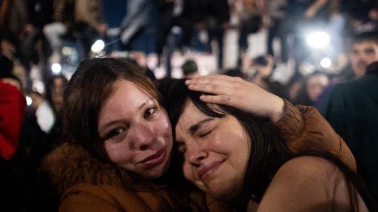 Fans come together in huge crowds to bid farewell to 'Indio' Solari