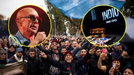 El último adiós al Indio Solari en Villa Dominico