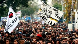 Velorio del Indio Solari: lo despidió un millón de personas, de las cuales 500 mil pudieron entrar a la capilla ardiente