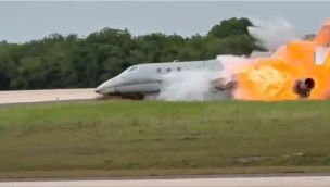 Un avión se estrella en aeropuerto de República Dominicana
