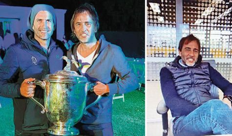 Santiago Pando Soldati y Adolfo Cambiaso.