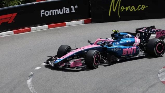 Franco Colapinto en el GP de Mónaco