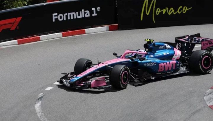 Franco Colapinto en el GP de Mónaco