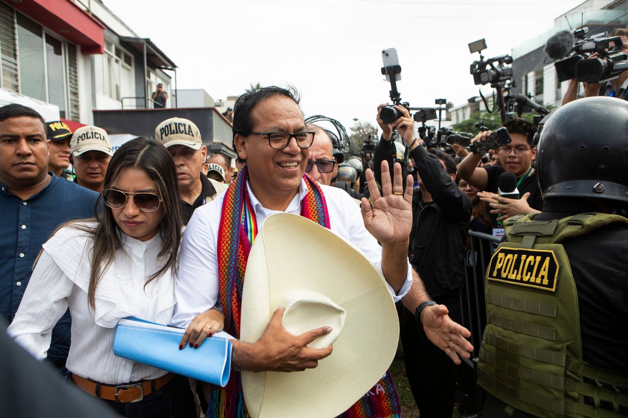 Peruvians Vote In Presidential Runoff Election