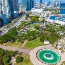 Miami lista para recibir a los fans del fútbol.