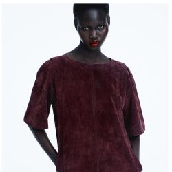 Vestido de cuero Zara otoño invierno 2026