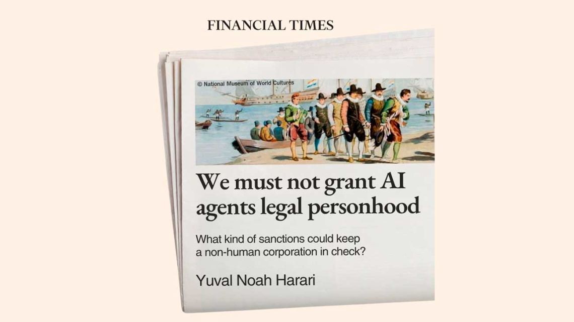 Yuval Noah Harari warned that Milei 