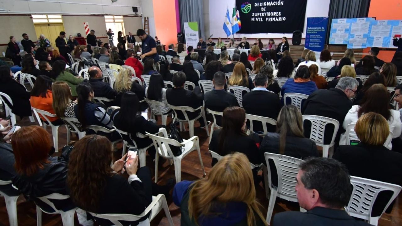 Chaco puso en marcha la cobertura de 39 cargos de supervisores y anunció nuevos concursos docentes