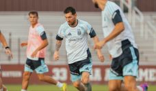 Entrenamiento de la Selección Argentina en Estados Unidos