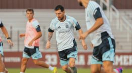 Entrenamiento de la Selección Argentina en Estados Unidos